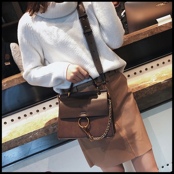 BEE SAC Handbags - NEW ELLA O Ring Chain Buckle Crossbody